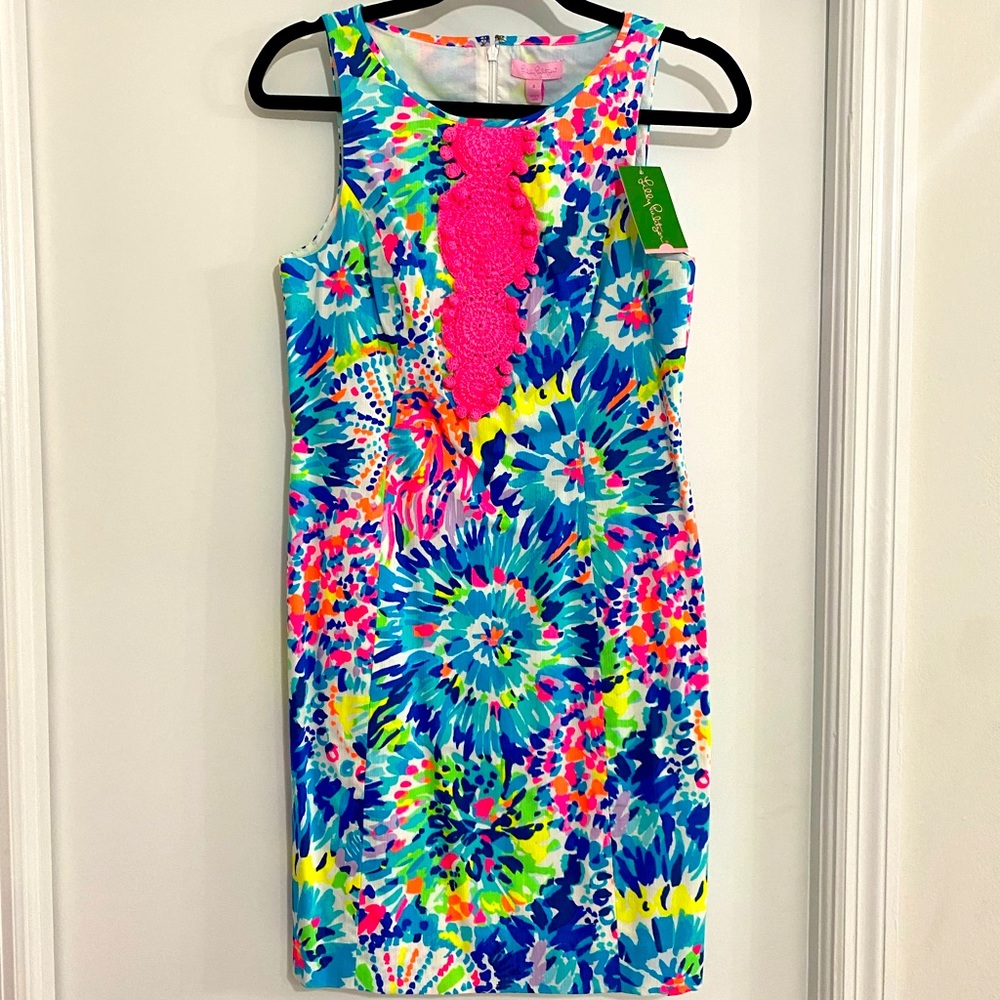 NWT Lilly Pulitzer Dive In Shift, sz 4